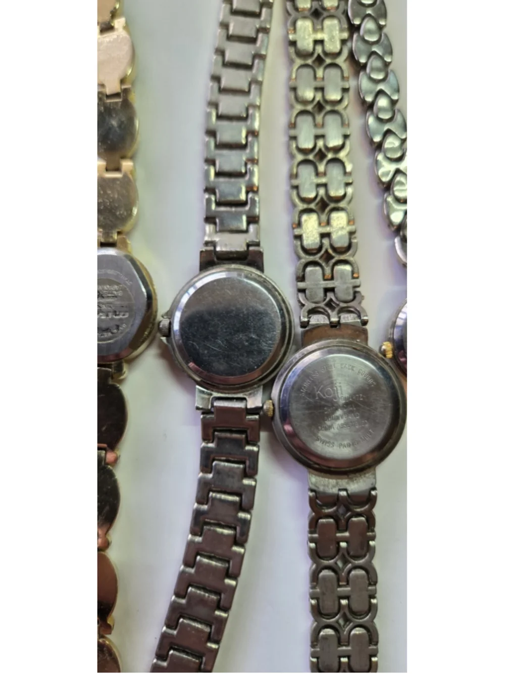 Five Vintage Women's Watches All Different Kinds For Parts Or Repair